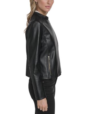 Stand Collar Racer Jacket