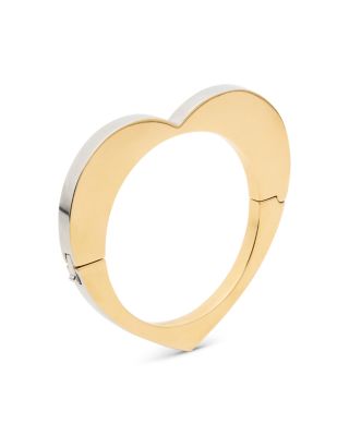 Geo Pop Heart Bangle Bracelet