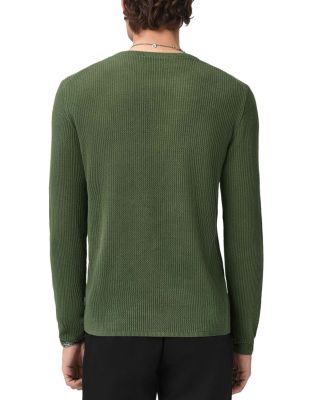 Montclair Long Sleeve Mesh Crewneck Sweater