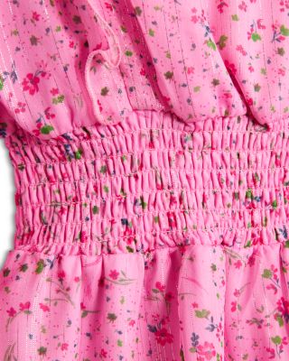 Girls' Ruffled Printed Mini Dress, Little Kid, Big Kid - Exclusive