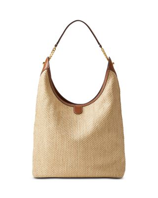 Jour Raffia Shoulder Bag 