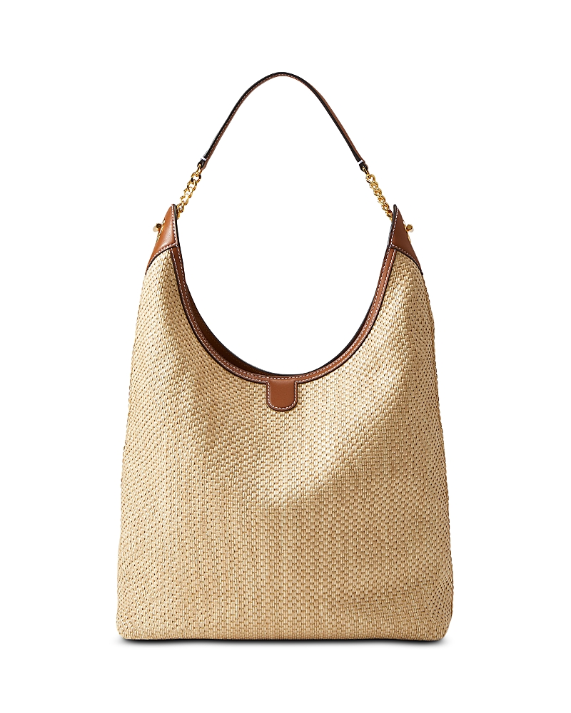 Veronica Beard Jour Raffia Shoulder Bag