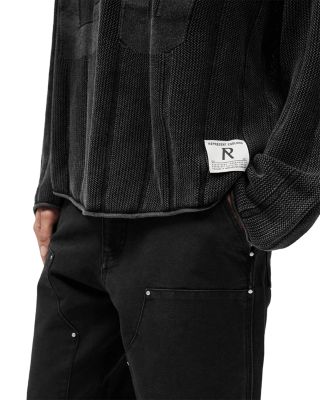 Knitted Varsity Jersey Sweater