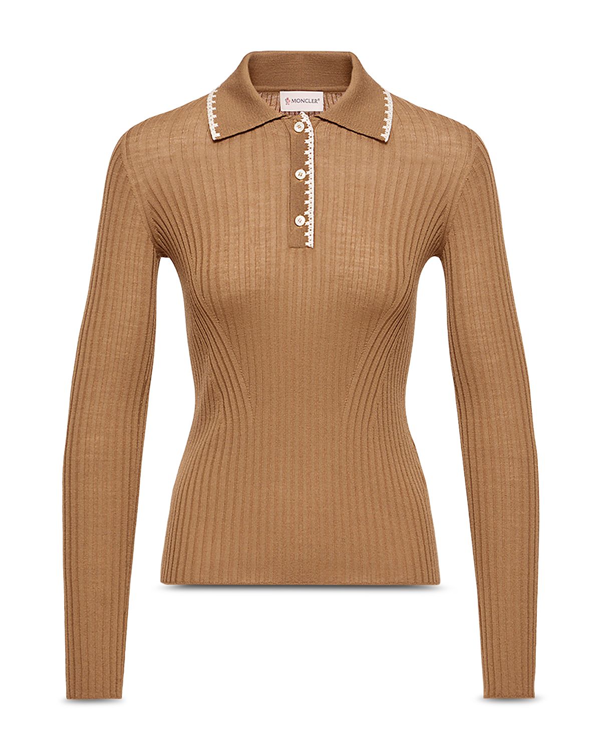 Moncler Wool Polo Sweater
