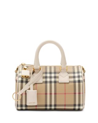 Mini Check Bowling Bag