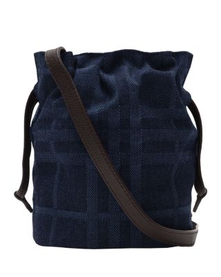 Horseshoe Denim Crossbody Pouch