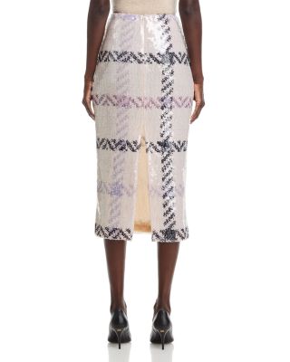 The Mercer Paillette Pencil Skirt