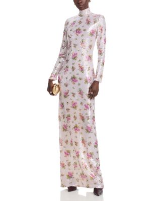 Monet Sequined Column Dress