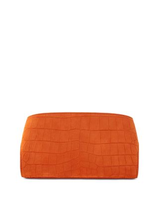 Hug Mini Embossed Suede Crossbody