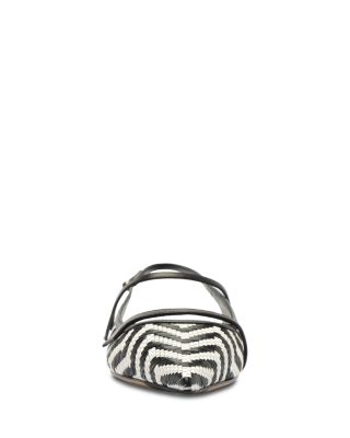 Women's Raffia Slingback Flats