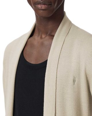 Mode Regular Fit Merino Wool Open Cardigan Sweater  