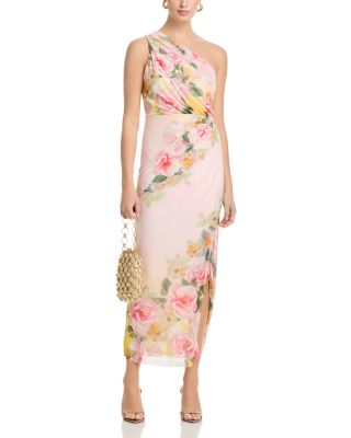 One Shoulder Maxi Dress - Exclusive 