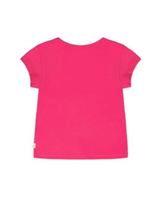 Girls' Organic Cotton Jersey Short Sleeve Floral T-Shirt - Baby