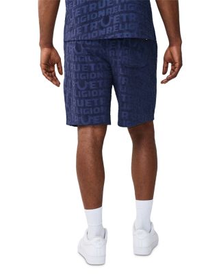 Terry Logo Drawstring Shorts