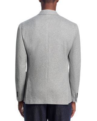 Cotton M&eacute;lange Jersey Unstructured Regular Fit Sport Coat - Exclusive