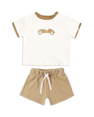 Boys' Race Car Ringer Tee & Shorts Set - Baby  			"