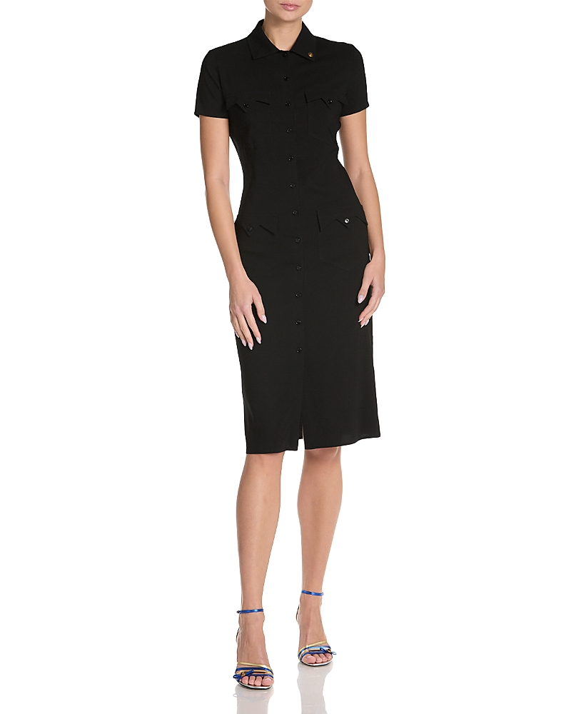 Versace Georgette Shirt Dress