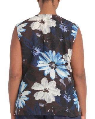 Aveline Floral Tie Front Shirt