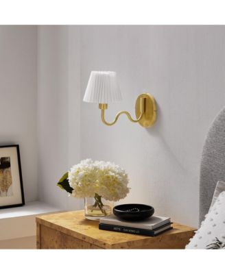 Wave Squiggle Arm Wall Sconce