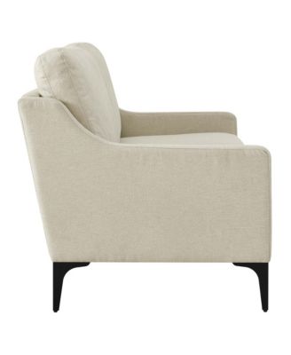  Corland Upholstered Fabric Loveseat