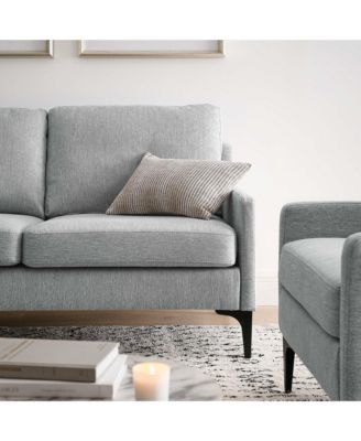  Corland Upholstered Fabric Loveseat