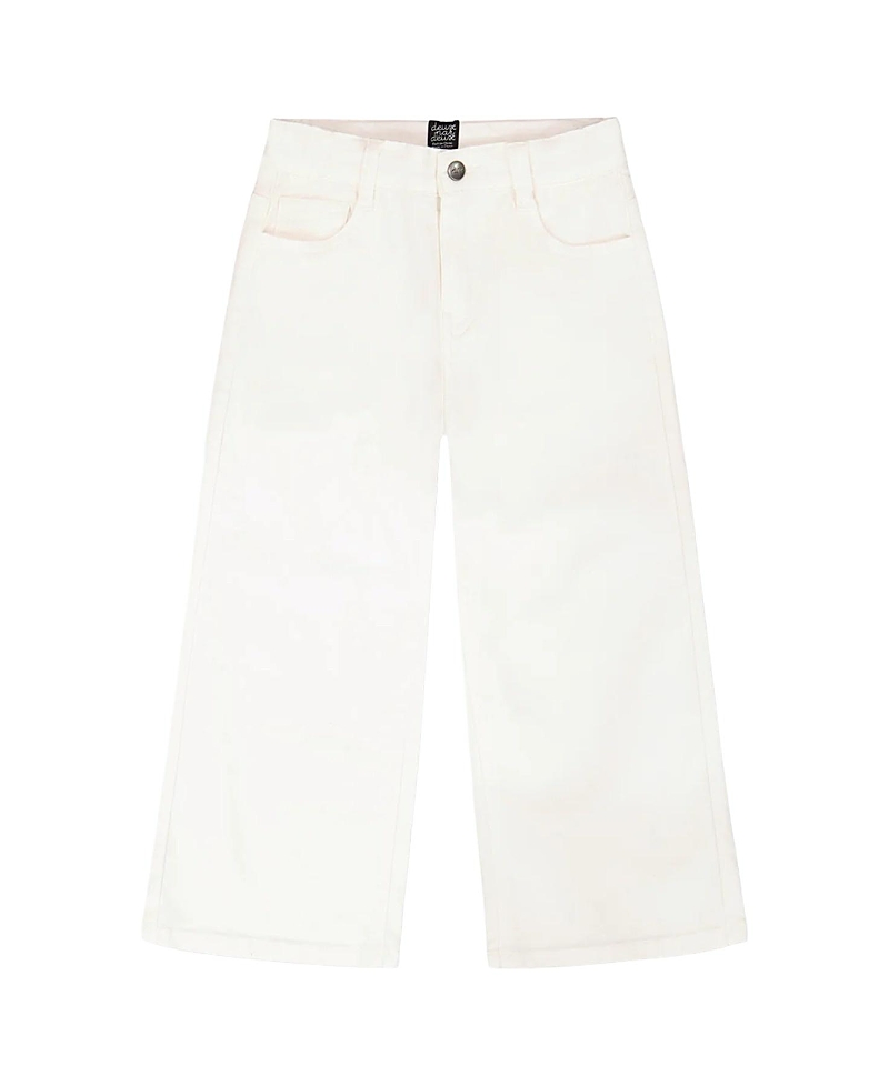Deux par Deux Girls' Wide Leg Jeans - Big Kid