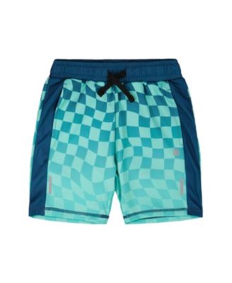 Boys' Athletic Shorts Checkerboard - Little Kid