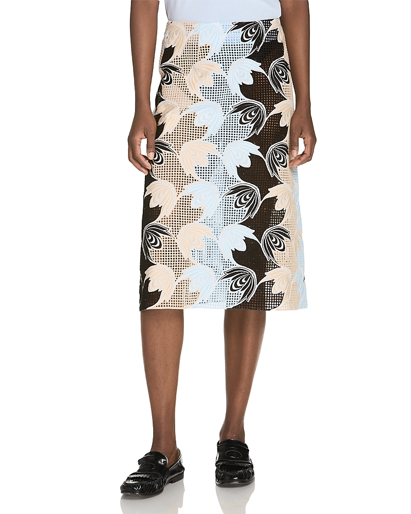 Marni Open Work Macrame Skirt
