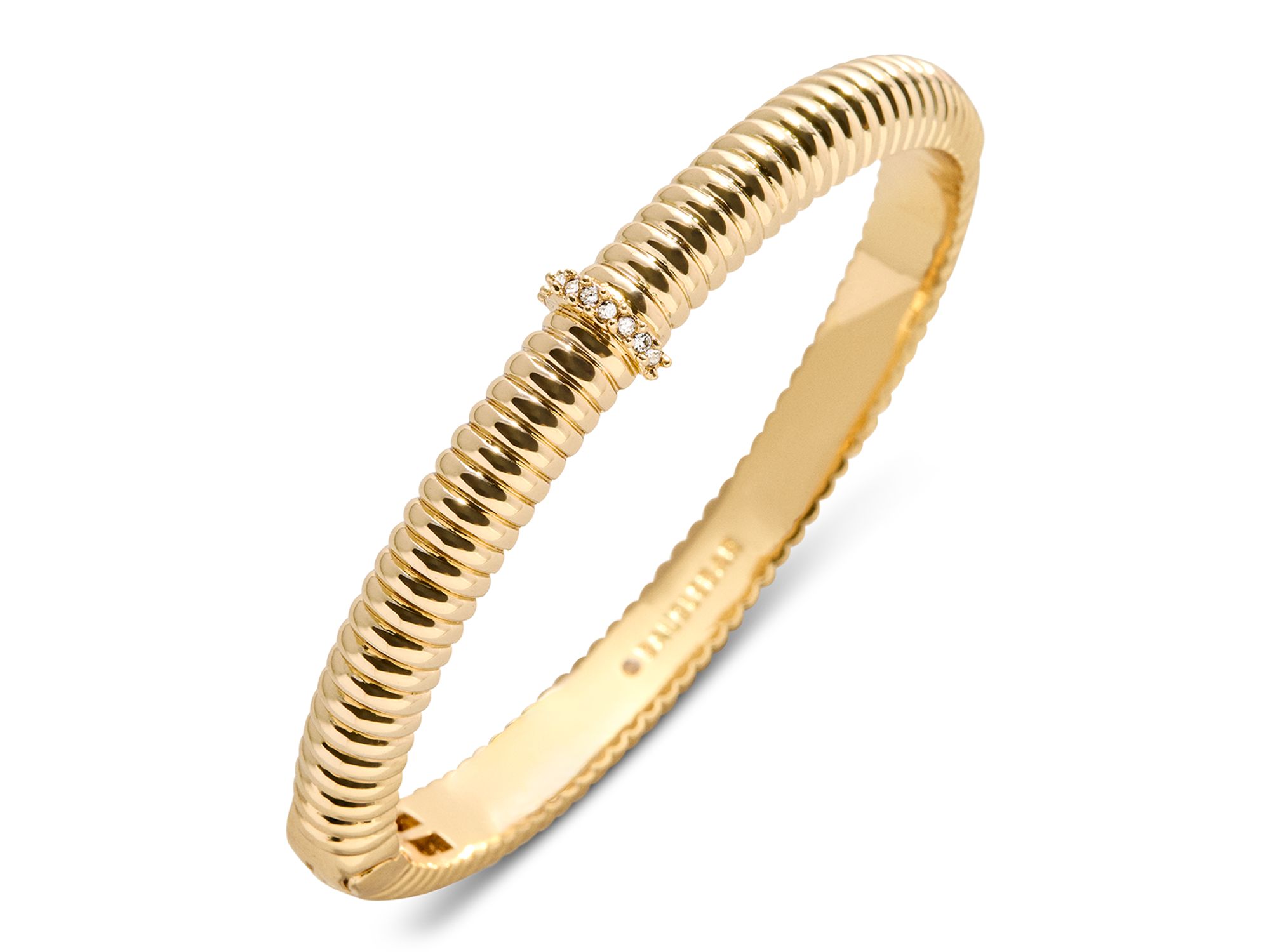 Dina Textured Bangle Bracelet - Image 1