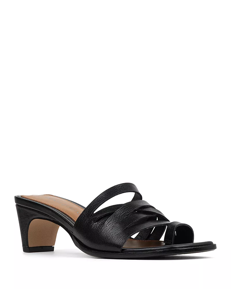 Donald Pliner Women's Dayvi Mid Heel Mule Sandals