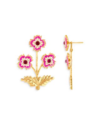 Dianthus Convertible Bouquet Post Earrings