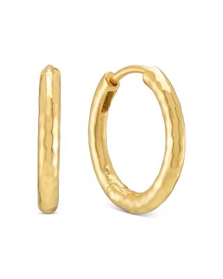 Berry Clover Turquoise Hoop Earrings