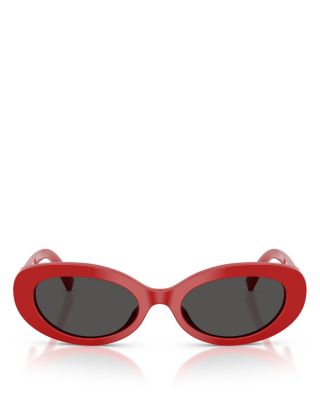 Oval Sunglasses, 53mm 