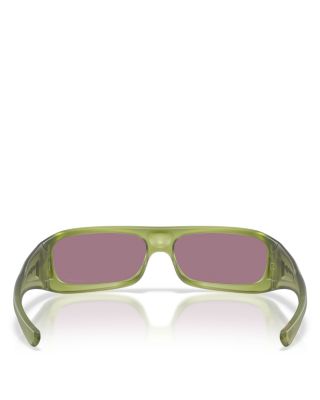 Permian Rectangular Sunglasses, 59mm