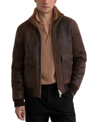 Peveral Long Sleeve Shearling Zip Through Jacket