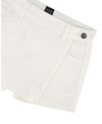 Girls' Soft Stretch Side Pocket Twill Skort - Little Kid