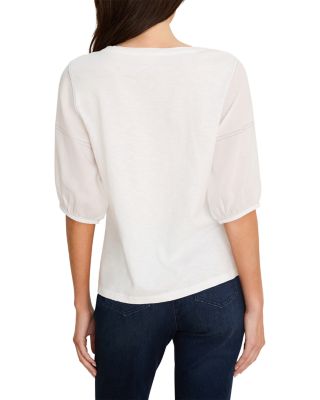 Contrast Sleeve Tee