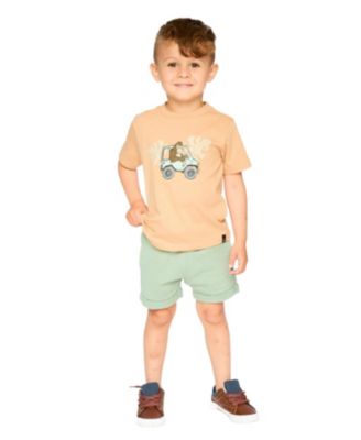 Boys' Organic Cotton Gorilla Short Sleeve T-Shirt - Little Kid, Big Kid