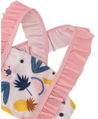 Girls' Two-Piece Ruffle Fruits Swimsuit - Big Kid
