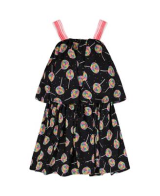  Girls' Sleeveless Woven Lollipop Dress - Little Kid