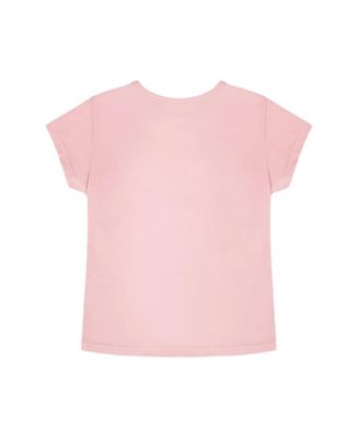 Girls' Organic Cotton Jersey Flower Short Sleeve T-Shirt - Big Kid