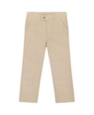 Boys' Button and Zipper Classic Pants - Little Kid