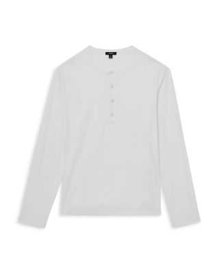 Long Sleeve Cotton Henley