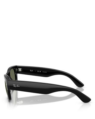 Mega Wayfarer II Square Sunglasses, 55mm