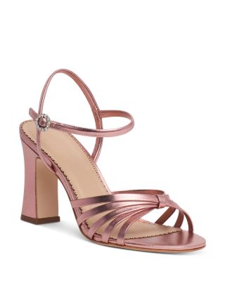 Women's Logan Strappy Metallic Heeled Sandals