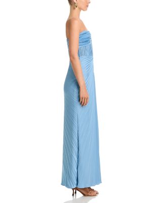 Joyceanne Pliss&eacute; Gown
