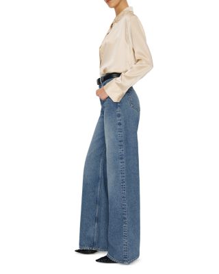 Cary High Rise Slouchy Wide Leg Jeans in Colorado