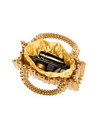 Beaded Top Handle Bag - Exclusive