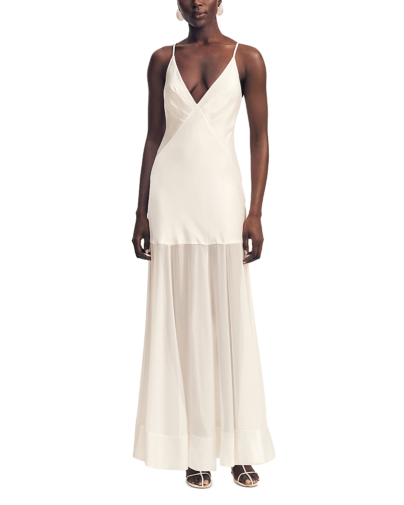 Shona Joy Moraya Plunge Maxi Dress