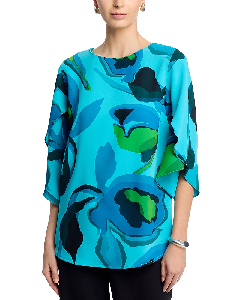 Caroline Rose Petal Sleeve Top